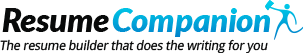 Resume Companion Coupon Codes August 2019